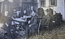 1901 Vintage Magazine Illustration President William McKinley And His Cabinet