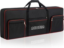 61 Keys Electric Piano Keyboard Gig Bag with For 61key-40.6"x5.3"x15.7"