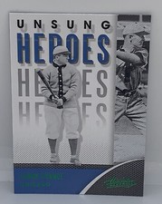 2021 Panini Absolute Frank Chance Cubs HOF Unsung Heroes Green Parallel