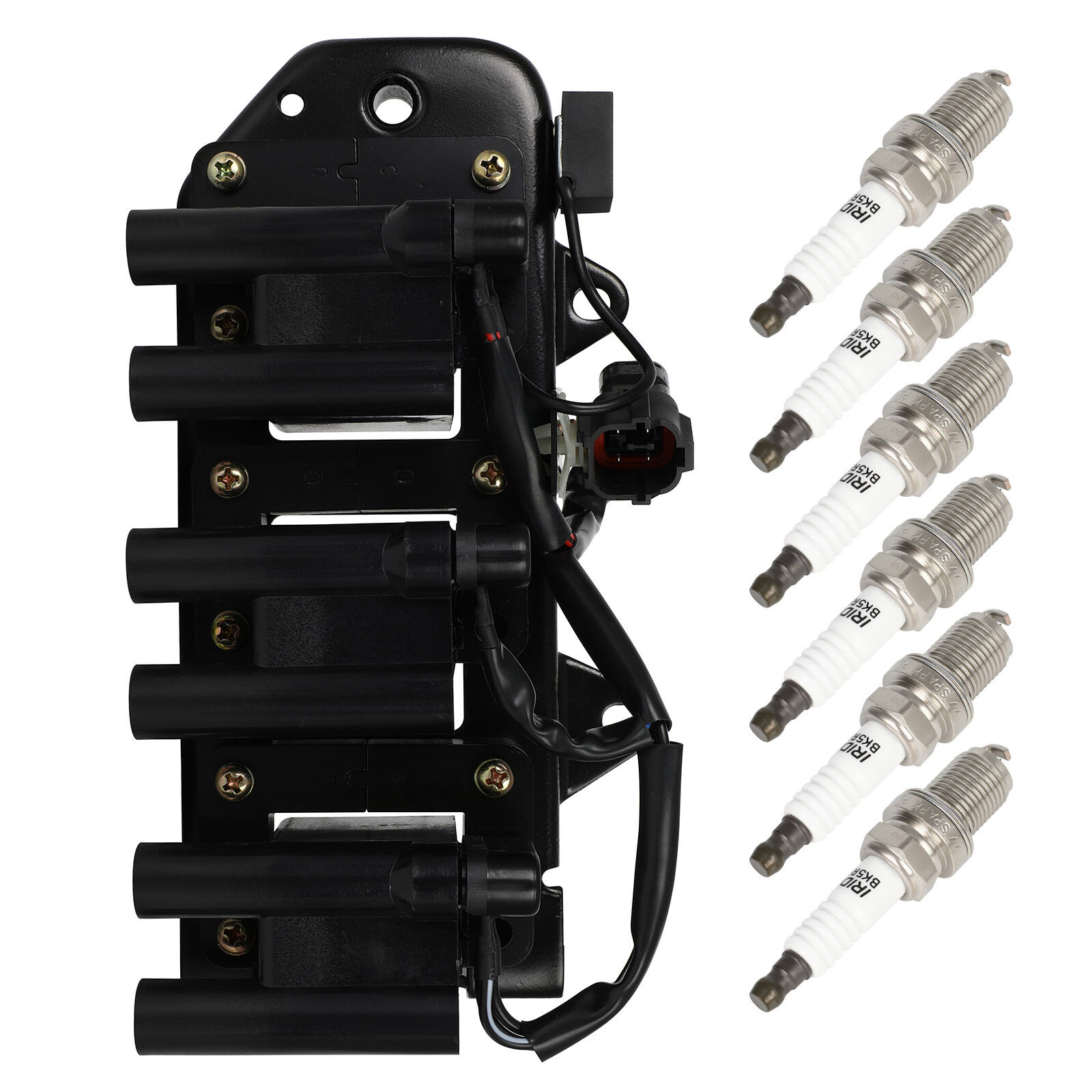 Kia Optima 2.7L 2002-2006 Ignition Coil & Spark Plug UF284 OEM Replacement