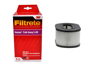 3M Filtrete Hoover Zusammenklappbar Und 50 Staubsaugerfilter 64801B