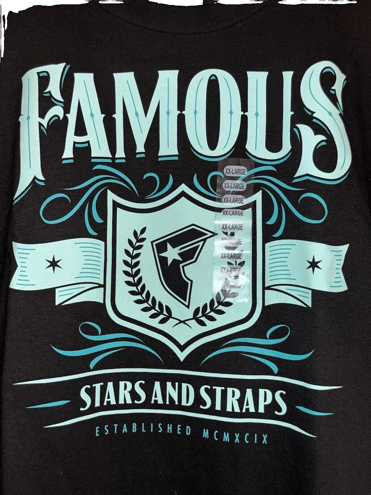 Camisas para hombre con estrellas y correas negras talla XL