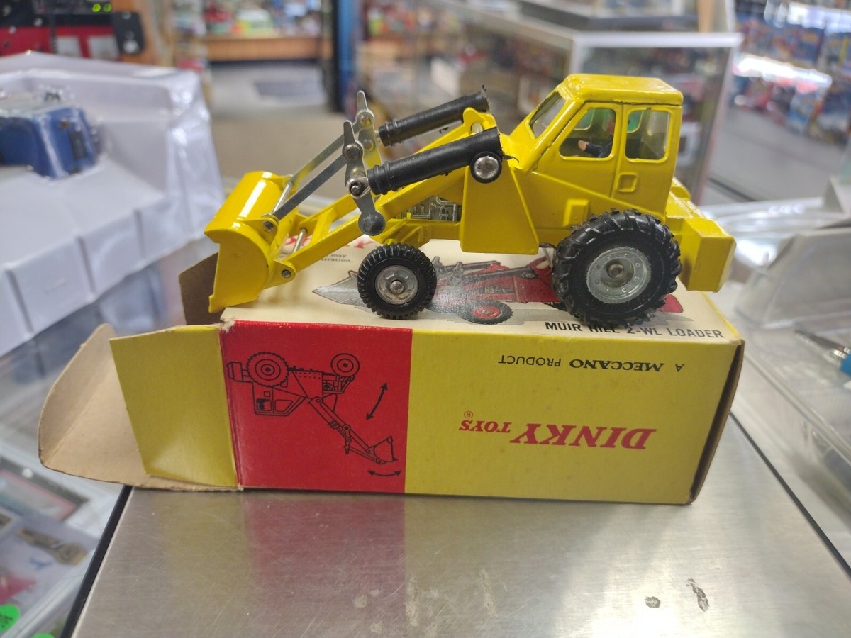 Dinky Toys #437 Muir Hill 2-WL Loader Yellow Made In England