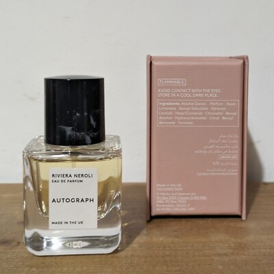 M&S Autograph Riviera Neroli 30ml Parfum Perfume Gift Marks Spencer  Discontinued