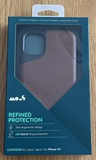 MOUS Contour Brown Leather Air Shock Case for iPhone 11 Brand New