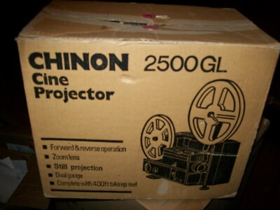 CHINON 2500GL Dual Super 8 Regular 8mm Vintage Cine Projector | eBay