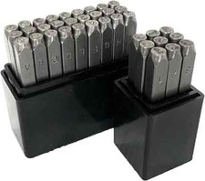 Jewelry Metal Stamping Kit VIN Letter Number Punch Set 3Mm