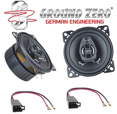 Ground Zero GZFF 4.0 Lautsprecher - 10cm 200W Für Mercedes 190er 1982-1993