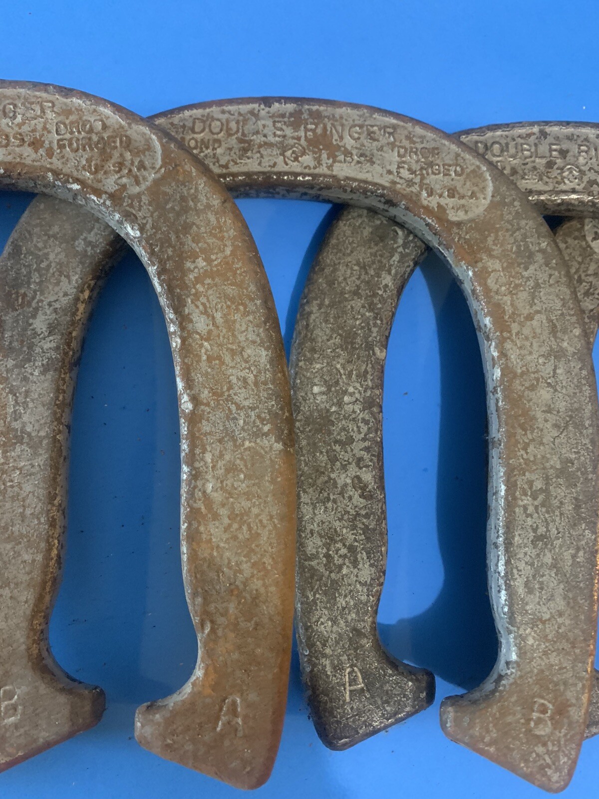 Diamond Duluth Double Ringer Horseshoes Drop Set Of 4 Used eBay