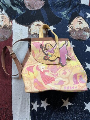 Danielle Nicole Disney Tangled Bag Rapunzel Painting
