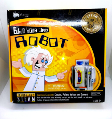 BUILD YOUR OWN ROBOT ~ Great Explorations ~ STEM CERTIFIED- NEW