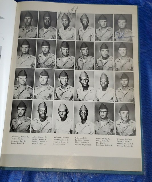 1969 Ft Benning Army Training Center Yearbook Company D7th Bn