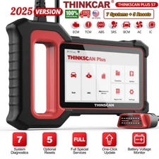 2025 Thinkscan Plus S7 Car OBD2 Scanner Auto Diagnostic Tool ABS SRS BCM IC AC