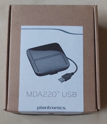Plantronics MDA 220 USB Umschalter PC / Festnetz, NEU+UNBENUTZT