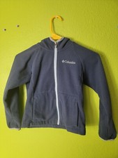 Columbia Sportswear Blue Sweatshirt Full Zip Hoodie Xs Youth