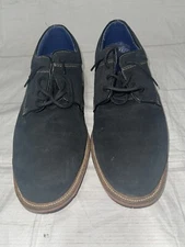 FootJoy FJ Mens Club Casuals Golf Shoes 11.5 M Black Suede - Style 79009