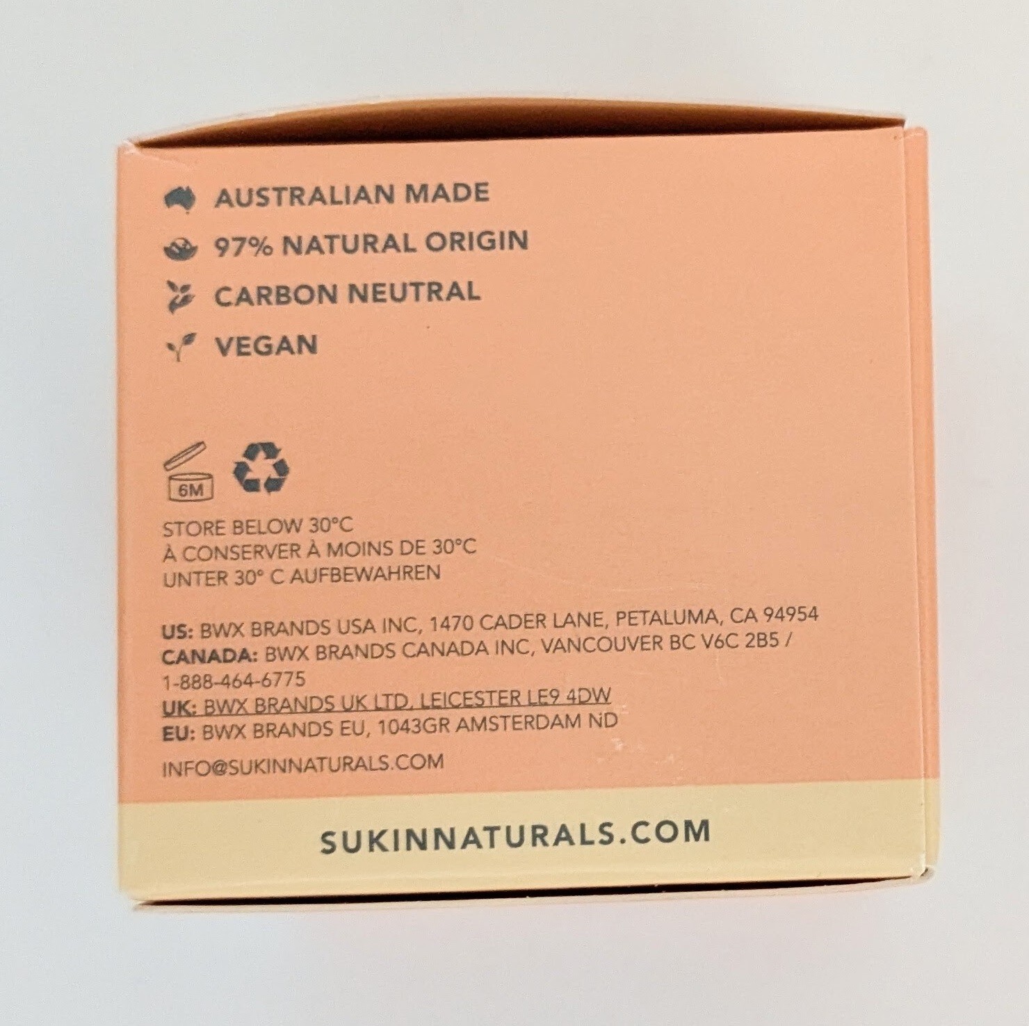 Sukin Brightening Glow Night Moisturiser 1.69 fl oz