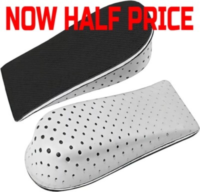 Höhenerhöhung Einlegesohlen Fersenpolster - Höheneinlegesohlen Schuhheber - Fersenlift 4cm