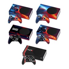 MASS EFFECT LEGENDARY GRAPHICS VINYL SKIN FOR SERIES S CONSOLE  CONTROLLER