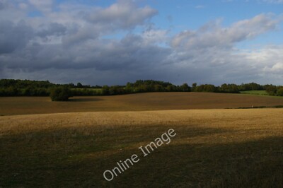 Photo 6x4 After the harvest: looking north off the London Loop Orpington  c2011
