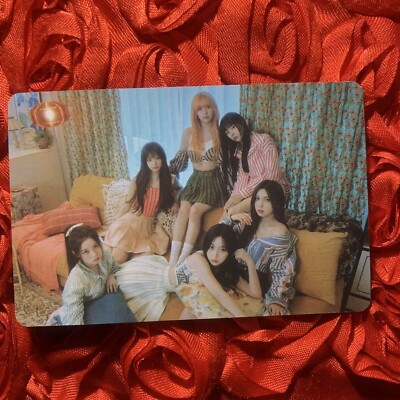 NMIXX KPOP MIDSUMMER Idol Goddess Photo GIRL Card Group Couch Baby