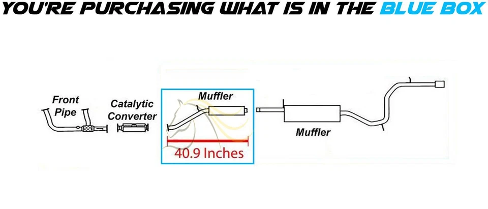 Tubo resonador de escape de acero inoxidable ajuste: Honda Odyssey 2002-2004 3,5 L Foto 3 de 4