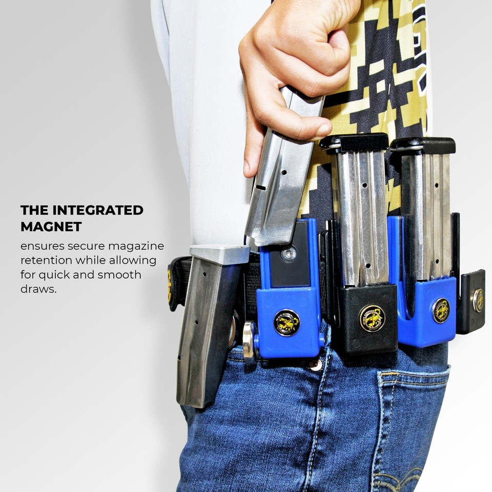 Double Stack Competition Magnetic Magazine Pouch fits 2011 Magazines | eBay