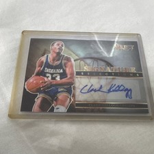 Panini Select Prizm Autographed Clark Kellogg #SS-KEL Indiana Pacers