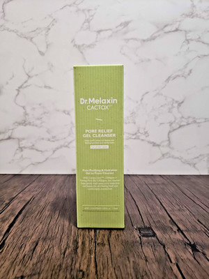 Dr.Melaxin Cactox Pore Relief Gel Cleanser 120ml Cactus Cooling Korean Pore Care