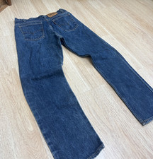 Vintage levis 505 orange tab 80's 36x30 made in USA, mint condition, dark wash
