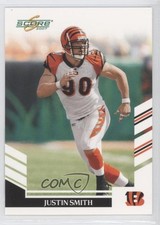 2007 Score Justin Smith #191 d1f
