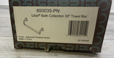 Brizo 693035-PN Litze 30" Towel Bar, Brilliance Polished Nickel