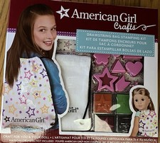 American Girl Drawstring Bag Stamping Kit BRAND NEW in box