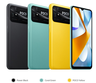 Xiaomi POCO C40 4G LTE Power Black - 4GB RAM - 64GB ROM - Global Version - NEW