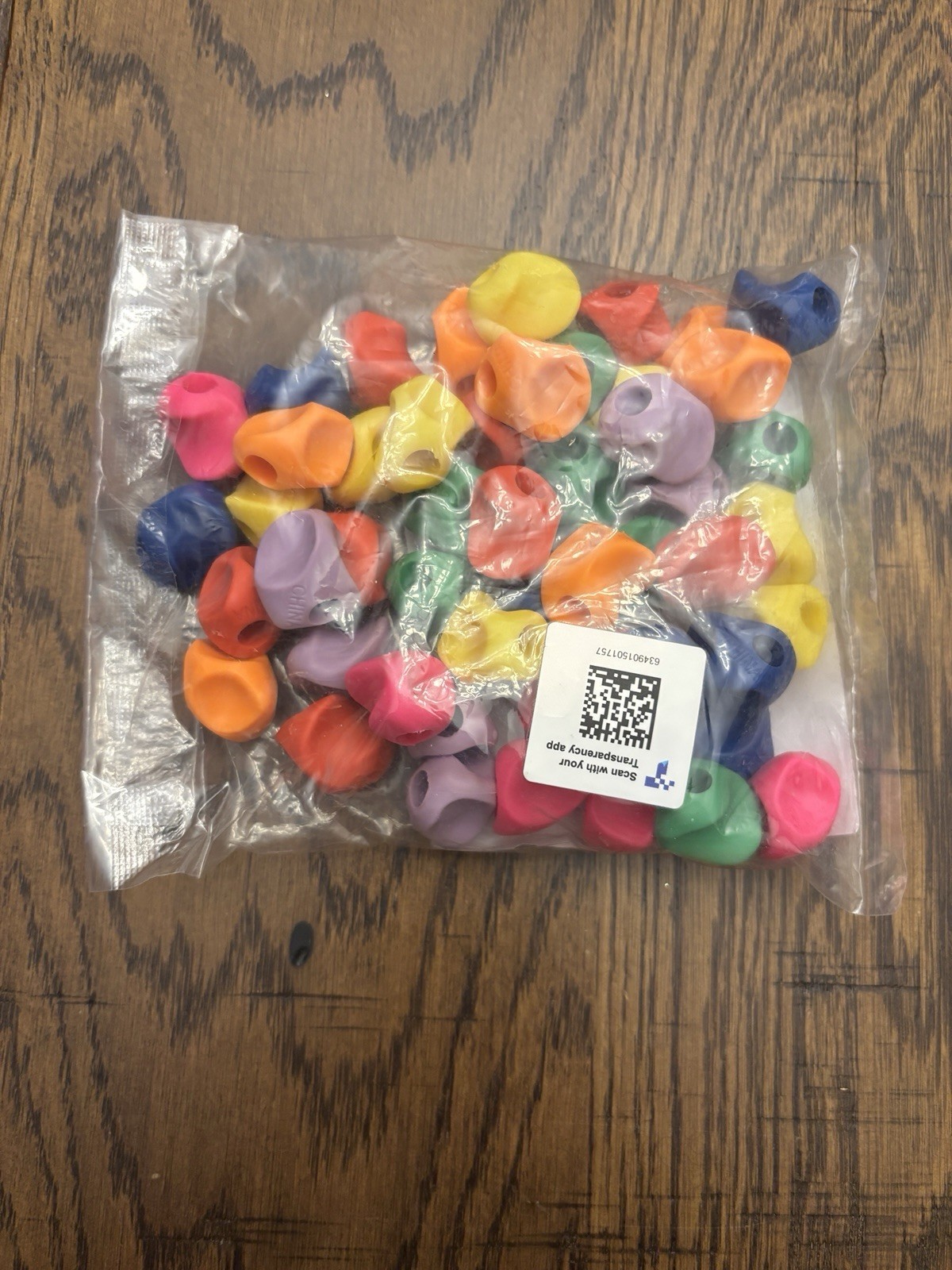 Grips Assorted Bright Colors - Pack Of 50 New Open Pkg