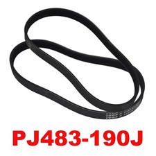 VEGA V-Belt PJ483 190J Rubber Belt 3/4/5/6/7 Ribs for DIY RC Model Motor Transmi