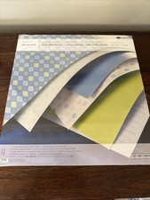 Creative Memories Perfect Fit Baby Boy Paper Pack 12 Inch 10 Sheets New Sealed
