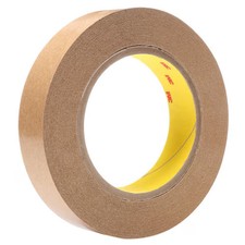 3M Adhesive Transfer Tape 465, Clear, 1 in x 60 yd, 2 mil