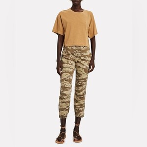 Nili Lotan Cropped French Military Pant Camo 2