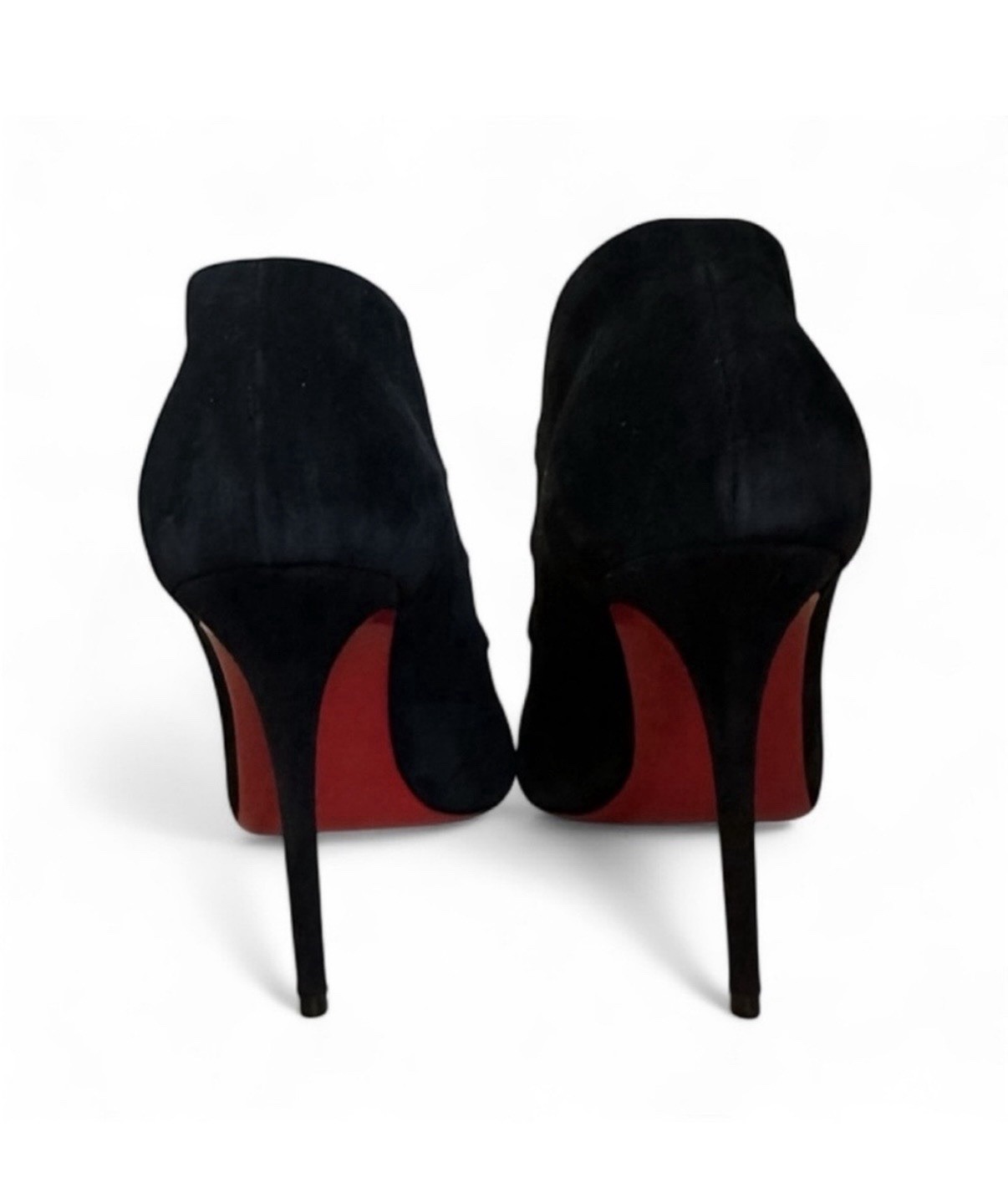 Christian Louboutin Suede Crystal Triplica Strass 100 Booties RETAIL  1,295 image 7