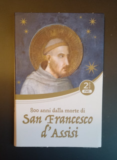 Italien 2 Euro 2026 Franz von Assisi BU Coincard Blister Folder Set
