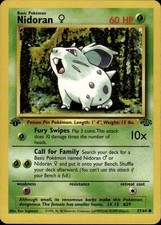 Nidoran [1st Edition] #57 Prices | Pokemon Jungle | Pokemon Cards
