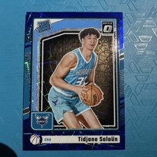 2024-25 Panini Optic - Tidjane Salaun #286 Rated Rookie Blue Velocity Prizm (RC)