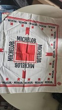 Vintage Michelob Beer Logo Handkerchief Hanky Scarf Bandana Made in USA