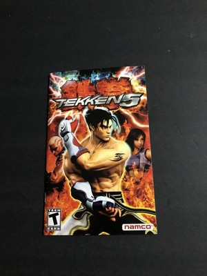 tekken 5 ps2 Manual Only