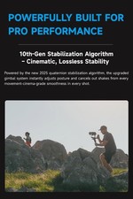 Feiyu SCORP 3 Camera Gimbal Stabilizer w/ Detachable Remote Handle & AI Tracking — image 9