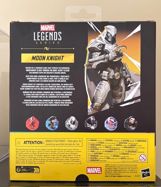 Marvel Legends Series Rivals Moon Knight Deluxe Action Figure NIB | eBay