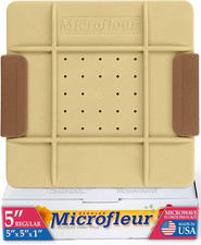 Microwave Flower Art Press Kit for Kids and Adults - DIY with Washable Absorbent