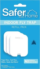 ⭐⭐⭐ Brand New Safer Brand Safer Home Indoor Fly Trap Refill Glue Cards SH503 ⭐⭐⭐