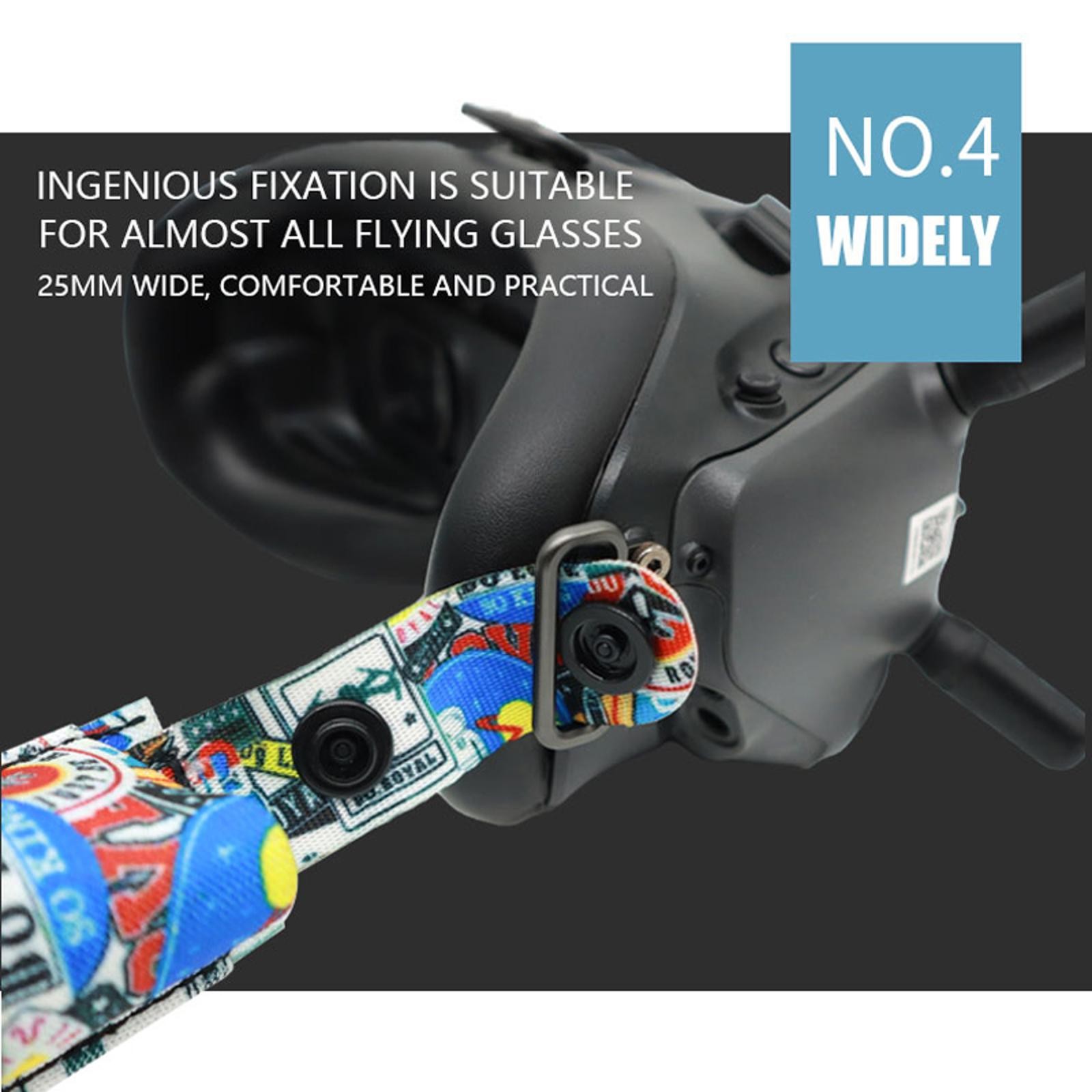 Adjustable Head Strap Elastic Band Colorful Headband For DJI FPV Goggles V2 j